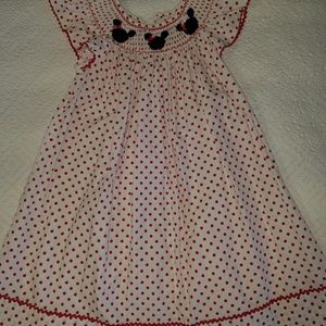 Velani Minnie Mouse Bishop Dress 4T